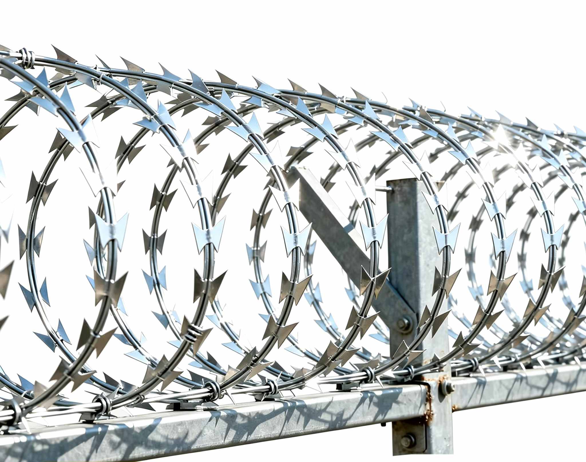 Razor Wire: Anti-Climb Security Fence for Border & Factory Protection